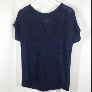 Pointelle top cap sleeve